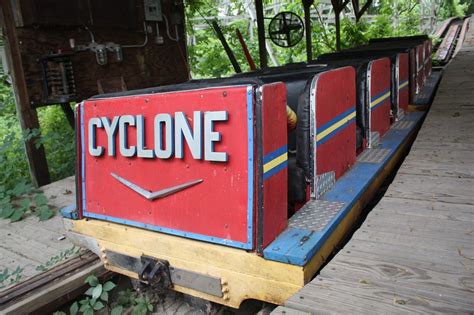 Cyclone Roller Coaster At Abandoned Williams Grove In Mechanicsburg Pa