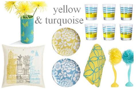 Yellow & Turquoise | Yellow turquoise, Turquoise, Interior ...