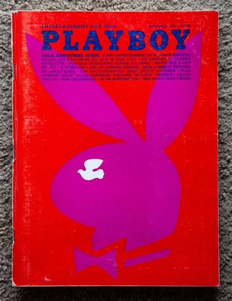 Playboy Magazine December 1971 Centerfold Intact Vargas Girl Free