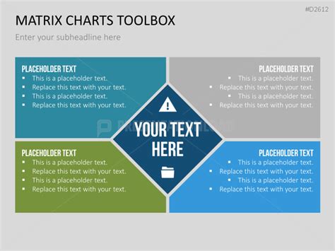 Matrix Charts Powerpoint Template Toolbox