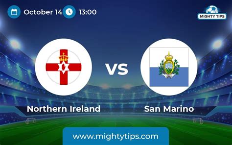 Northern Ireland Vs San Marino Prediction Odds Betting Tips EURO Qualifiers
