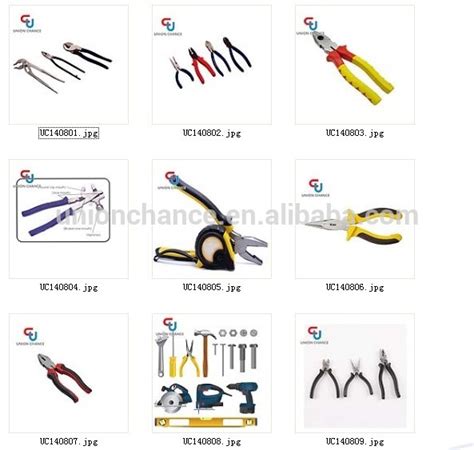 Hardware Tools Set With Types Of Pliers Buy Types Of