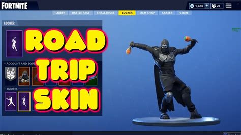 New Leaked Road Trip Skin Does Unreleased Emotes In Fortnite Youtube