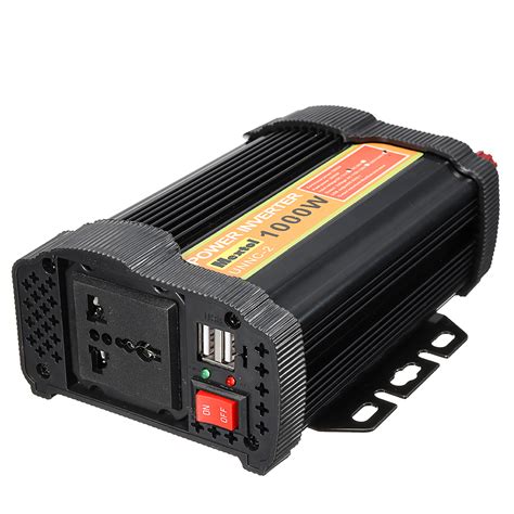 Solar Power Inverter 2000W Peak 12V DC To 220V AC Modified Sine Wave