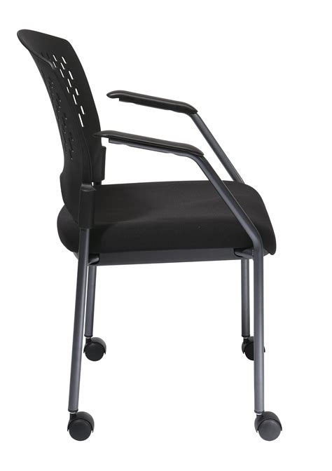 Here are top 15 best office chair with arms reviews and buying guides 2020 for your need. Office Star 8640-30 ventilated plastic visitors chair with ...