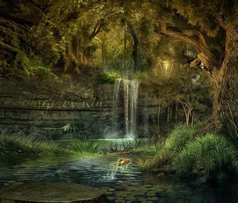 Enchanted Forest Digital Background Digital Backdrop For Photographers
