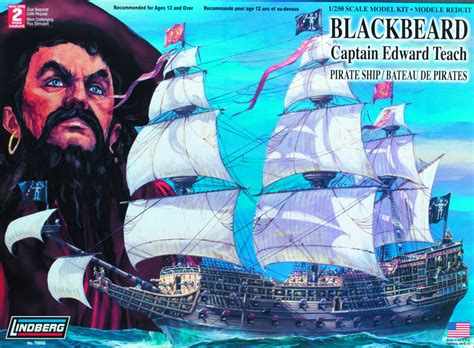 Jun131971 Lindberg Blackbeard Pirate Ship 1 130 Mod Kit Previews World