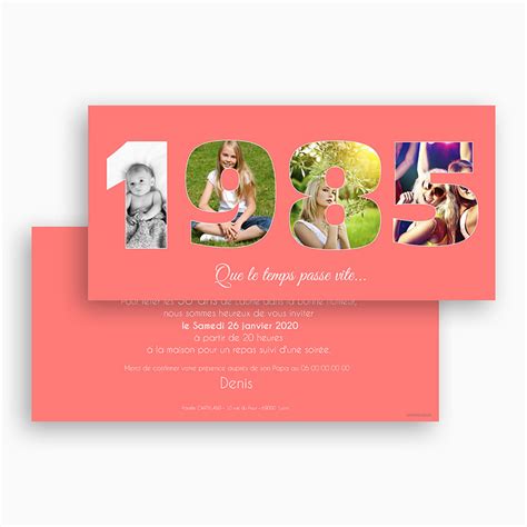 Invitations d'anniversaire pour tous les âges. Invitation Anniversaire Adulte rose - 30 ans | Carteland.com