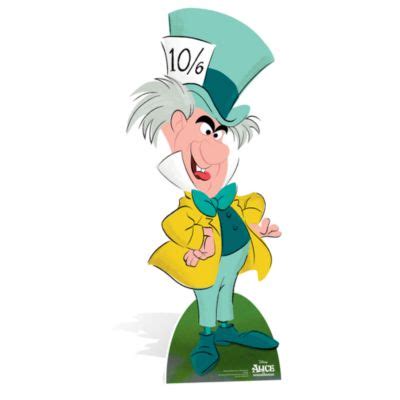 Not if the queen of hearts has her way. Mad Hatter Character Cut-Out, Alice in Wonderland