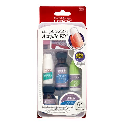Товар 5 kiss professional complete salon acrylic kit KISS Complete Salon Acrylic Kit - Walmart.com - Walmart.com