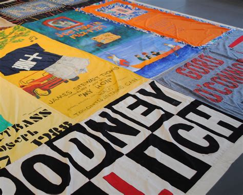 Aids Memorial Quilt On Display At The Museum Of Sex To Commemorate World Aids Day