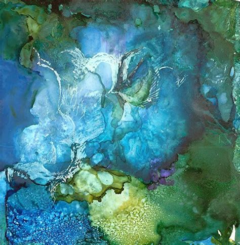 Contemporary Artists Of Louisiana Abstract Painting Alcohol Ink The