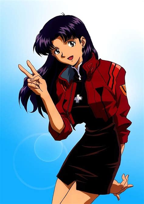 Pin De El Random En Anime And Manga Misato Personajes De Evangelion