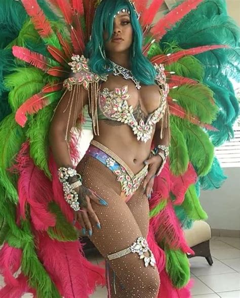 Rihanna Goes Viral With Iconic Crop Over Costume Fashion News