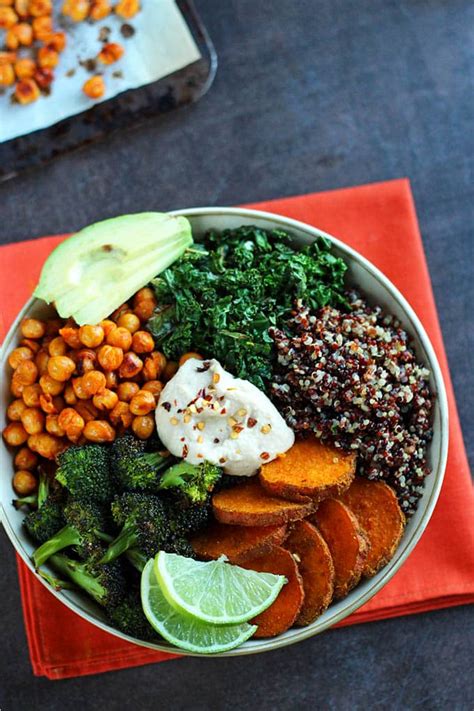 If you like a little more heat, add more cayenne or curry to the dressing. 10 Great Quinoa Bowl Recipes