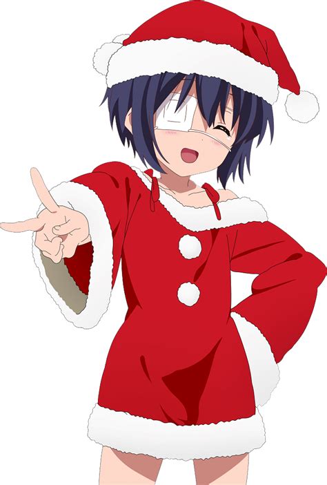 Santa Hat Anime Girl Png Clipart World