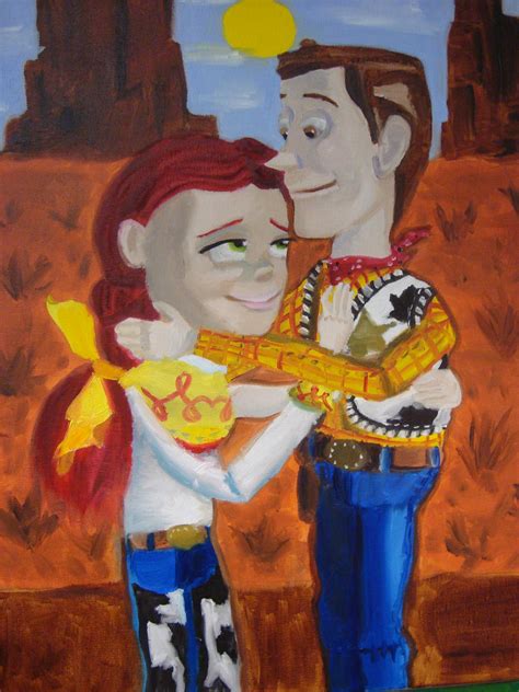 Woody And Jessie In The Sunset By Spidyphan2 On Deviantart