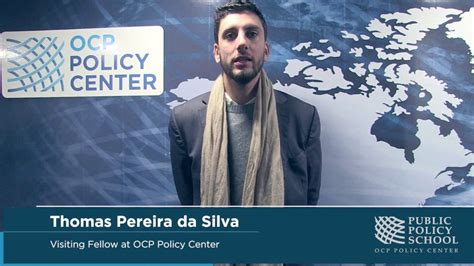 Official tennis player profile of joao lucas reis da silva on the atp tour. Thomas Pereira da Silva - Visiting Fellow at OCP Policy ...