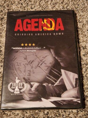 Agenda Grinding America Down New Sealed Dvd Documentary Conspiracy