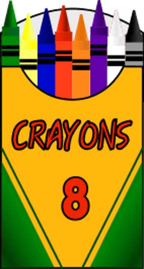 Free Crayons Cliparts Eight Download Free Crayons Cliparts Eight Png