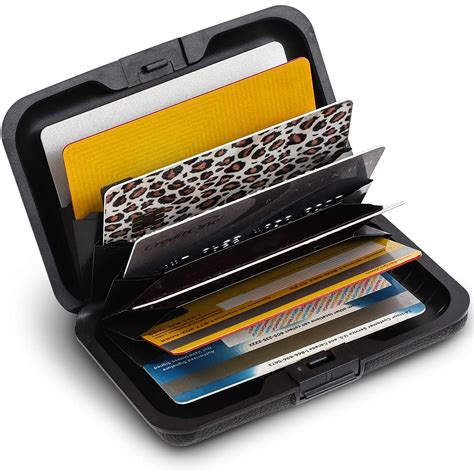 The two different types of walmart credit cards available are the walmart credit card and the walmart mastercard. Juvale - RFID Blocking Wallet for Men Women, Aluminum Card Holder, Hard Metal Case for Credit ...