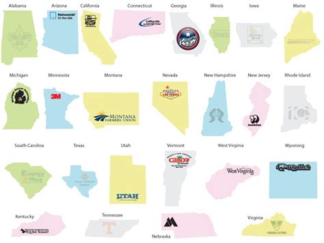 7 Best Images Of Printable Of Usa States Shapes Map With State Names