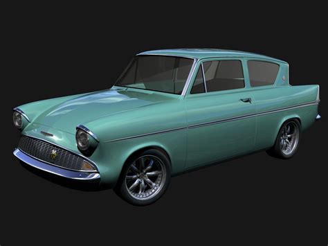 The current retail price is shown. 3D Ford Anglia 105E