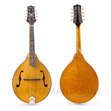 Afanti A Style Honey Color Solid Flamed Maple Mandolin China Mandolin