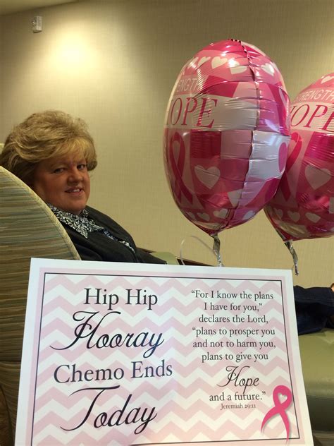 Last Day Of Chemo Sign Idea Breast Cancer Awareness Pinterest