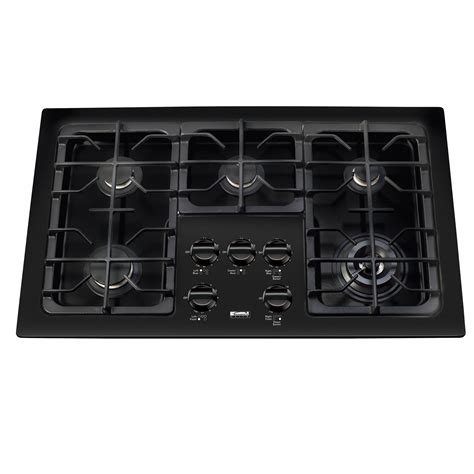 A 30 inch width cooktop seems to be a good choice for most people. Kenmore Elite 36" Gas Cooktop 3249 - Appliances - Cooktops ...