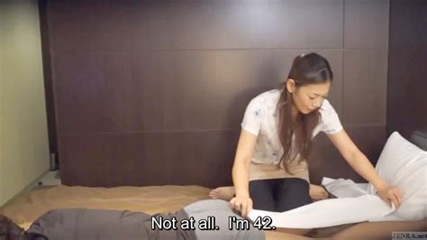 japanese hotel massage gone wrong subtitled in hd