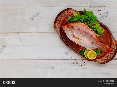 Raw Red Tilapia Fish Image And Photo Free Trial Bigstock