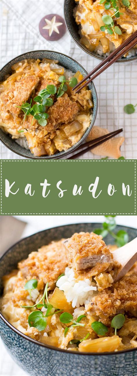 Katsudon Is A Delicious Japanese Dish Made With Rice Topped With Tonkatsu And A Sweet And Tasty