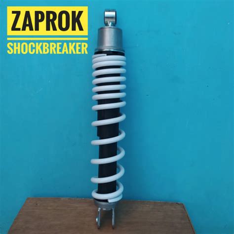 Jual Shok Shockbreaker Belakang Matic Metik Custom Mm Cm Mio Beat Vari Putih Kab