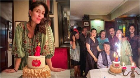 Kareena Kapoor Turns 40 Karisma Shares Pics From Birthday Party Dont Miss The Fabulous Cake