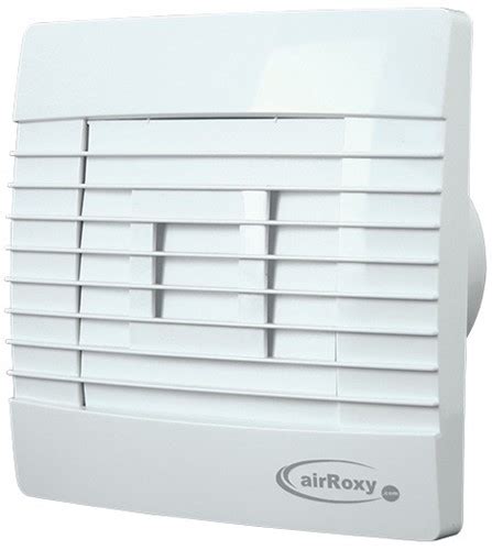 Badkamer ventilator met Automatische Sluitklep Vochtsensor en Timer 100