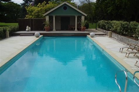 Large Outdoor Swimming Pool In London Guncast Pools And Wellness