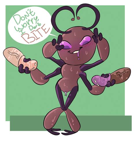 Rule 34 2018 4 Arms Ant Anthro Arthropod Baebot Bodily Fluids Brown