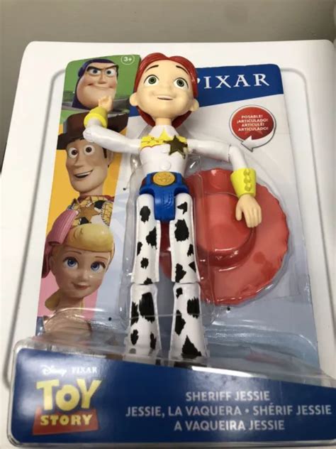 Mattel Disney Pixar Toy Story Sheriff Jessie Posable 8 Figure Brand