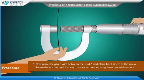 Principle Of Micrometer Screw And Screw Gauge Youtube