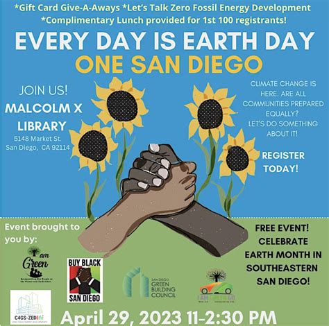 Sdbec Table At Every Day Is Earth Day San Diego Building