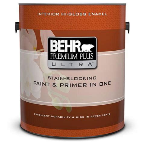 Check spelling or type a new query. BEHR Premium Plus Ultra 1 gal. Ultra-Pure White Hi-Gloss ...