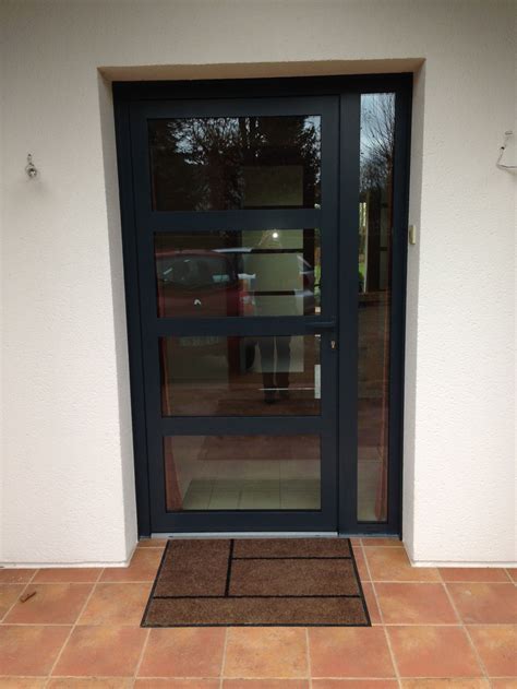 Créez une entrée accueillante et sur mesure avec les portes d'entrée lorenove. Porte aluminium sur mesure Rouen • Miroiterie Dutheil ...