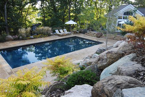 More images for rectangle inground pool landscaping ideas » Rectangular Pool Designs - HomesFeed