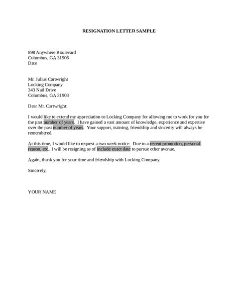 One of the tasks that take precedence is the letter of resignation. 2021 Two Weeks Notice - Fillable, Printable PDF & Forms | Handypdf