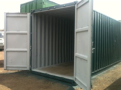 40ft X 8ft Green Used High Cube Shipping Container