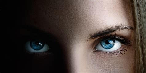 Women Blue Eyes Close Up Wallpapers Wallpaper Cave