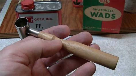 Its properties are very different from polverone. Loading 12 Gauge Black Powder Blank Shotgun Shells - YouTube