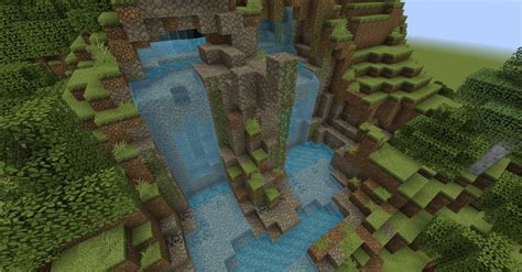 Waterfall Minecraft Map