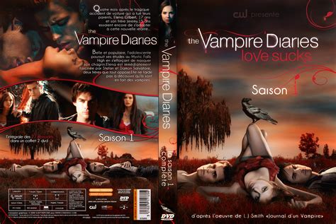 Jaquette Dvd De The Vampire Diaries Saison 1 Custom Cinéma Passion